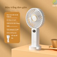 quạt điện cầm tay dễ dàng mang theo gió mạnh điều chỉnh gió quạt điện mini USB
