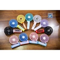 QUẠT ĐIỆN CẦM TAY KITTY KIÊM PIN SẠC DỰ PHÒNG