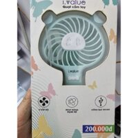 Quạt điện cầm tay mini có cổng sạc Usb tiện lợi