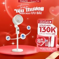 Quạt Điện Cây Masuto AI Điều Khiển Bằng Giọng Nói Quạt Mát Ion Âm Bổ Sung Oxy Điều Hòa Không Khí Remote Từ Xa BH 12tháng