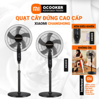 Quạt điện ChangHong Quạt cây đứng Xiaomi ChangHong CFS16 5 cánh kèm điều khiển từ xa với 4 chế độ gió, hẹn giờ 9 tiếng