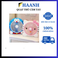 QUẠT ĐIỆN ĐỂ BÀN HÌNH MÈO KITTY DOREMON CHÓ MÈO SIÊU CUTE NHIỀU TỐC ĐỘ GIÓ QUẠT SIÊU MÁT - CHẤT LƯỢNG TỐT