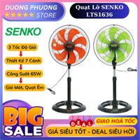 Quạt Điện Đứng 7 cánh Senko LTS1636 công suất 65W siêu mát - Quạt cây - Giao Màu Ngẫu Nhiên - Hàng Chính Hãng - BH 12TH