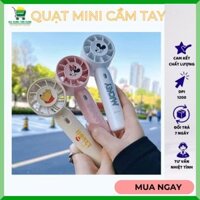 Quạt Điện Mini Cầm Tay Disney H18  - Quạt Tích Điện Mini Nhỏ Gọn Tiện Lợi Dễ Dàng Mang Theo Không Ồn- GIA DỤNG TIỆN DỤNG