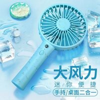 Quạt Điện Mini Cầm Tay Sạc Usb Tiện Dụng mát lạnh