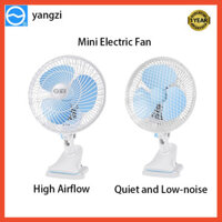 Quạt điện Mini Yangzi dành cho ký túc xá sinh viên Đầu giường, Quạt kẹp để bàn yên tĩnh để sử dụng tại nhà, Nhỏ và Nhỏ gọn