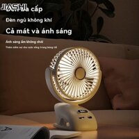 Quạt điện nhỏ im lặng cầm tay cầm tay quạt treo tường văn phòng