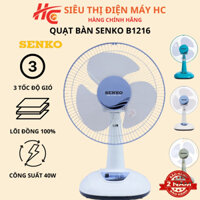Quạt Điện Senko B1216 Để Bàn Mini Nhỏ Gọn Tiện Lợi, Màu Ngẫu Nhiên