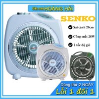 Quạt điện Senko BD230, công suất 28W, lồng quạt có khe hở nhỏ đảm bảo an toàn cho trẻ em, siêu tiết kiệm điện năng