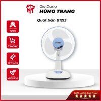 Quạt điện Senko để bàn tiện lợi cao cấp B1213, B1216 màu ngẫu nhiên - Hàng Chính Hãng