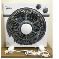 Quạt điện tản gió quạt hộp mini để bàn Midea KYT30-15A. Hàng Chính Hãng Bảo Hành 12 Tháng