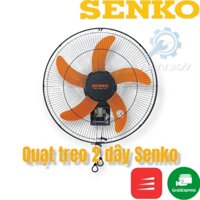 Quạt Điện Treo Tường Senko 2 dây đế vuông wall fan Làm mát tiết kiệm điện hiệu Senko Tc16 Chính hãng
