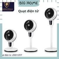 Quạt Điện Tử Kaisa Villa JD-8112DT Cao Cấp, Quạt Cây Đứng Có Điều Khiển, Thiết Kế Gọn Nhẹ, Dễ Lắp Ráp Bảo hành 12 Tháng