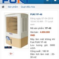 Quạt điều hào FuKi YF-46