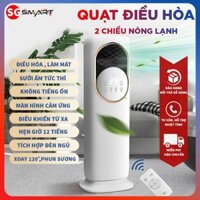 Quạt Điều Hòa 2 Chiều Tích Hợp Quạt Sưởi 5in1 Phun Sương Tạo Độ Ẩm Kháng Khuẩn, Làm Lạnh Nhanh, Có Điều Khiển Từ Xa