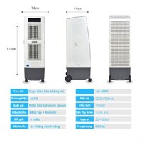 Quạt điều hòa Akyo AK3000 hai tầng, công suất 150w