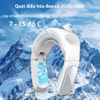 Quạt Điều Hòa Đeo Cổ Cao Cấp JOOU LB08 Điều Hòa 2 Sò Lạnh