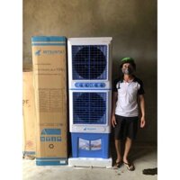 Quạt điều hòa hơi nước 2 tầng MITSUSITA HA-1800 , 600W,  made in Thái lan, dây đồng, Quạt hơi nước ...