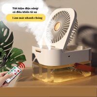 Quạt điều hòa hơi nước dung tích lớn 2,5L tính năng vượt trội hẹn giờ,đèn led,công suât lớn có điều khiển