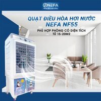 Quạt điều hòa hơi nước làm mát cực nhanh tiết kiệm điện NEFA 55 chạy bằng cơ công nghệ Nhật Bản bảo hành chính hãng
