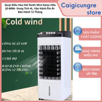 Quạt Điều Hòa Hơi Nước Mini Kaisa Villa JD-8096– Dung Tích 4L, Vận Hành Êm Ái- Bảo Hành 12 Tháng