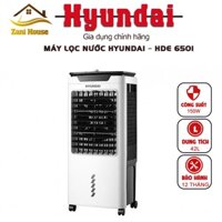 Quạt điều hòa hơi nước -Hyundai HDE 6042 Dung tích 42L cơ chế bốc hơi nước kết hợp cánh quạt làm mát nhanh chóng