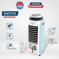 Quạt Điều Hòa Hơi Nước Sunhouse SHD7718 120W 13L , quạt hơi nước sunhouse 7718 - Hàng trưng bày