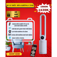 Quạt điều hòa không cánh FLK-W2D CHIGO thanh lọc bụi mịn,hỗ trợ tản mát tối ưu,giúp tiết kiệm điện trong phòng điểu hòa