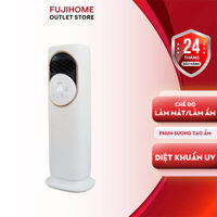 Quạt điều hòa không khí FUJIHOME AC01-W Làm Mát, Sưởi Ấm và Tạo ẩm 4 mùa - Bảo hành 24 tháng, thiết kế tiện lợi