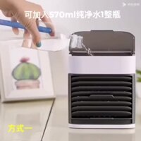 Quạt điều hòa mini hơi nước để bàn tạo ẩm làm mát không khí tiện lợi nhập khẩu chính hãng