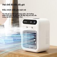 Quạt điều hòa mini, quạt làm mát, quạt làm mát, phun ẩm văn phòng gia đình, quạt điện ký túc xá mẫu mới