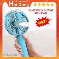 Quạt Điều Hòa Phun Sương Cầm Tay Mini - Quạt Phun Sương Tạo Ẩm - Phiên Bản Mới 2020