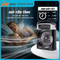 Quạt Điều Hoà Phun Sương Mini Modi Solar, Quạt Hơi Nước Có Khay Đá Dung Tích 600ml