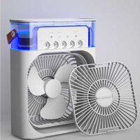 QUẠT ĐIỀU HOA PHUN SƯƠNG MINI 5 CỔNG