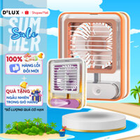 Quạt Điều Hòa Phun Sương Tích Điện Dung Tích 300ML Làm Lạnh Bằng Hơi Nước, Quạt Hơi Nước 3 Mức Gió 1 Vòi Phun Sương