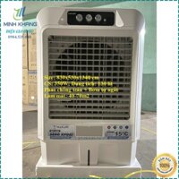 Quạt điều hòa quạt hơi nước công nghiệp HAKARI HK90  350W 130 lít Bơm tự ngắt và Phao chống tràn.Bảo hành 24 Tháng