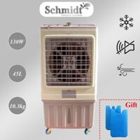 Quạt Điều Hòa Schmidt QF-35A 45L Máy Làm Mát Hơi Nước Có Chức Năng Diệt Muỗi Bơm Tự Ngắt Phiên Bản 2021 Có Lưới Chắn Bụi