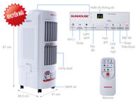 Quạt điều hòa Sunhouse SHD7722