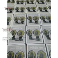 Quạt Đôi Mini Dùng Trên Ô Tô, Xe Hơi Và Văn Phòng, Gió Thổi Cực Mạnh, Quạt Xoay 360 Độ