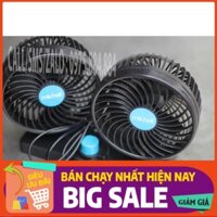 Quạt Đôi Oto 12V-24V Giá rẻ nhất thị trường (Có Video) - Giá tốt nhất