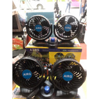 quạt  đôi ôtô  12v,24v siêu mát   xoay 360 độ .đôi bé  , đôi  to quạt 2 số cực mát