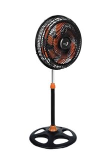 Quạt đứng ASIA Turbo DTB1601 Đen - 80W - Sải cánh 40cm