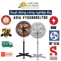 Quạt đứng ASIAVINA Turbo X - VY629890 - Đen chân sao 80w (nhắn cho shop để được tư vấn nhé)