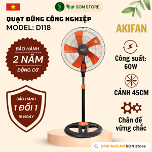 Quạt đứng B500 Akifan-D118