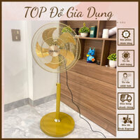 Quạt Đứng Cây HANIL Vàng Đồng 5 Cánh 140W Cao Cấp- Bảo Hành 12 Tháng- Quạt Điện Công Nghiệp