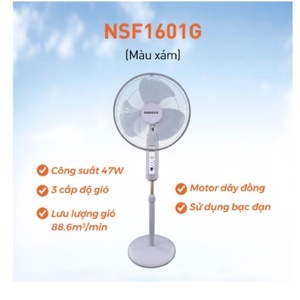 Quạt đứng cơ Nanoco NSF1601G