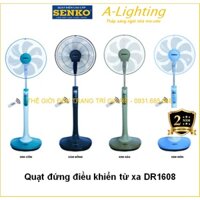 QUẠT ĐỨNG CÓ REMOTE ĐIỀU KHIỂN TỪ XA SENKO DR1608 CHÍNH HÃNG GIÁ RẺ A-LIGHTING