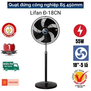 Quạt cây - đứng Lifan Đ18CN (D-18CN/ Đ-18CN) - 55W