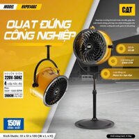 Quạt Đứng Công Nghiệp CATERPILLAR 14'' HVPD14AC, quạt công nghiệp công suất 150W, có thể tăng chỉnh chiều cao