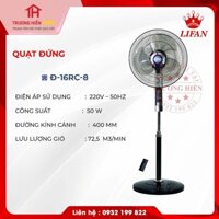 Quạt đứng Đ-16RC-8 Lifan - Hàng chính hãng